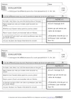 Aperçu - Feuilles d'exercices - évaluation en français - Page 2