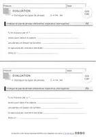 Aperçu - Feuilles d'exercices - évaluation en français - Page 3