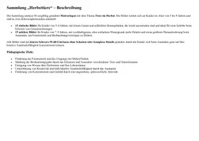Vorschau - Mal- und Bastelvorlagen - Ausmalbilder - Herbsttiere - Seite 1