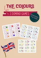 Vorschau - Spiele - Domino Farben Englisch - Deckblatt