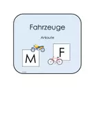 Vorschau - Arbeitsblätter - Klettmappe (TEACCH-Mappe) zu Anlauten - Fahrzeuge - Seite 2