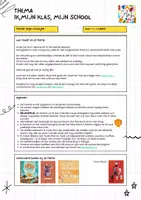 Voorbeeld - thema ik mijn klas mijn school (4) - Pagina 1