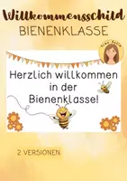 Vorschau - Arbeitsblätter - Materialpaket rund um die Bienenklasse - Seite 1