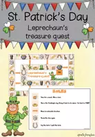 Vorschau - Unterrichtsreihen - Saint Patrick's Day - Treasure quest Spielfeld - Deckblatt