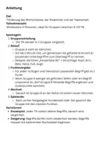 Vorschau - Spiele - Ice Breaker - Assoziationen - Wortschatzspiel - Seite 1