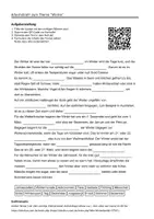 Vorschau - Arbeitsblätter - Arbeitsblätter zum Thema "Winter" + Lösung & MP3 + Mindmap + Infografik - Deckblatt