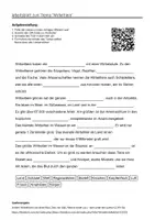 Vorschau - Arbeitsblätter - Lernposter + Arbeitsblätter zum Thema "Wirbeltiere" + Lösung & MP3 + Mindmap + Infografik - Seite 1