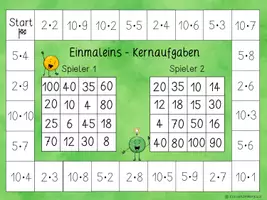 Vorschau - Spiele - Einmaleins: Kernaufgaben - Spiele - Seite 2