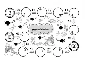 Vorschau - Arbeitsblätter - Matheblubber - Einfache Grundrechenaufgaben - Seite 2
