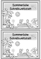 Vorschau - Arbeitsblätter - Sommer Schreibwerkstatt – Kreatives Schreiben Grundschule (Klasse 3/4) | Freiarbeitsheft Deutsch - Seite 3