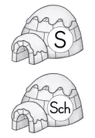 Vorschau - Spiele - auditive Differenzierung S - Sch (Schneebälle) - Seite 1