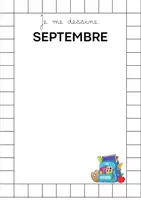Aperçu - Apprentissages en autonomie - Mon cahier du bonhomme (GS) - Page 1