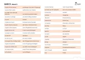 Vorschau - Merkblätter - More! 3 | Unit 3 | Vokabeln | neuer Lehrplan (LP 2023) - Seite 1
