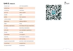 Vorschau - Merkblätter - More! 3 | Unit 3 | Vokabeln | neuer Lehrplan (LP 2023) - Seite 2