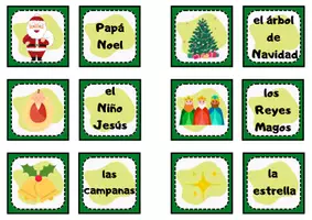Vorschau - Spiele - Juego de memoria - la Navidad - Seite 1