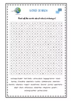 Vorschau - Arbeitsblätter - Materialpaket: word searches Kl. 5-Q2 (growing bundle) - Seite 1
