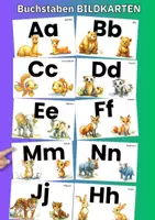 Vorschau - Bildkarten - Alphabet-Lernkarten A-Z mit Tieren – Groß- und Kleinbuchstaben erkennen & zuordnen - Seite 2