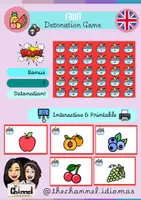 Vista previa - Hojas de trabajo - FRUIT – Learning Resource Pack (Colour Version) - página 1