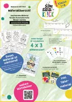 Vorschau - Mal- und Bastelvorlagen - KUNST 🍍sommerliche Früchte-Würfelbilder 🎲 - Seite 1