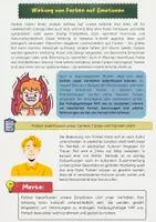 Vorschau - Arbeitsblätter - Wirkung von Farben auf Emotionen: Wirkung verstehen - Seite 1