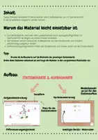 Vorschau - Stationenlernen - TEPPICHFLIESE - GLEITEN in der Grundschule - Stationskarten (Sportunterricht) - Seite 1
