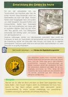 Vorschau - Arbeitsblätter - Geschichte des Geldes: Tauschhandel, Münzen, Papiergeld, Kryptowährungen - Seite 2
