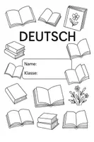 Vorschau - Mal- und Bastelvorlagen - Materialpaket: Deckblätter für Deutsch - Seite 2