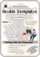 Vorschau - Anderer Materialtyp - flexible Lernplätze, mobiles Arbeiten offene Konzepte - Deckblatt