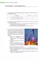 Vorschau - Stundenentwürfe - Die Schwingungsgleichung (Fadenpendel und Riesenschaukel) - Deckblatt