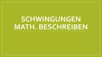 Vorschau - Stundenentwürfe - Die Schwingungsgleichung (Fadenpendel und Riesenschaukel) - Seite 3