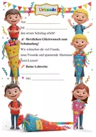 Vorschau - Lehrpläne/Lehrermaterial - 60 Einschulungsurkunden – Lehrer und Lehrerin Edition - Seite 3