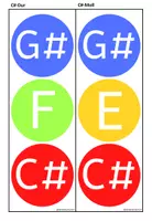 Vorschau - Poster - Mu: Akkordampeln Ergänzungsset Halbtöne - Boomwhackers - Seite 3