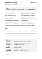 Vorschau - Stationenlernen - Deutsch im Gespräch: Arzt & Apotheke (A2) | 18 Fragen, 1 Schülerblatt + Leitfaden - Seite 1