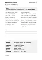 Vorschau - Stationenlernen - Deutsch im Gespräch: Freizeit & Hobbys (A2) | 18 Fragen, 1 Schülerblatt + Leitfaden - Seite 1