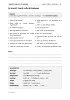 Vorschau - Arbeitsblätter - Deutsch im Gespräch: Freunde treffen & Einladungen (A2) | 18 Fragen, 1 Schülerblatt + Leitfaden - Seite 1