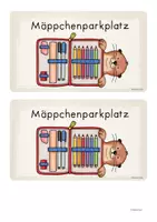 Vorschau - Merkblätter - Mäppchenparkplatz+Schreibschriftspicker - Otter - Seite 3
