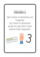 Vorschau - Poster - Zahlenposter - Zahlenplakate Zahlenraum 0 - 10 - Seite 1