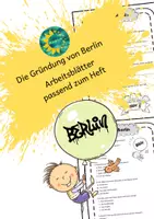 Vorschau - Arbeitsblätter - Die Gründung von Berlin - Arbeitsblätter - Deckblatt