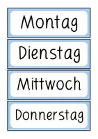 Vorschau - Poster - Tafelkalender Grundschule Sek I DaZ DaF - Seite 2