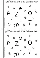 Vorschau - Stationenlernen - FREEBIE All About the letter E Alphabet Book Recognition Beginning Sounds - Seite 3