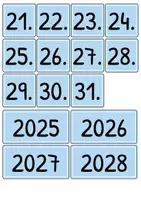 Vorschau - Poster - Der große Eisbären Tafelkalender – Jahresübersicht bis 2068 - Seite 2