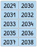 Vorschau - Poster - Der große Eisbären Tafelkalender – Jahresübersicht bis 2068 - Seite 3