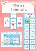 Vorschau - Spiele - Kleines Einmaleins - Spiele - Deckblatt