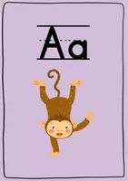 Vorschau - Arbeitsblätter - Alphabet mit Tieren: Bildkarten - Seite 1