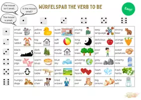 Vorschau - Spiele - Würfelspaß das Verb to be Klasse 4/5 - Seite 2