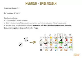 Vorschau - Spiele - Würfelspaß das Verb to be Klasse 4/5 - Seite 3