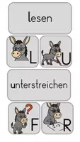 Vorschau - Präsentationen/Tafelbilder - Tafelmaterial Textaufgaben - Eselsbrücke LUFRA - Seite 2