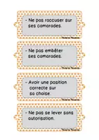 Aperçu - Affichage - Gestion de la classe L'élève mystère Marie Milo - Page 3