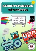 Vorschau - Arbeitsblätter - Geburtstagskalender Bärenklasse Gemeinschaftsprojekt - Deckblatt