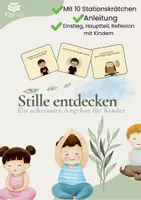 Vorschau - Spiele - Stille entdecken in der Kita oder Grundschule - Deckblatt